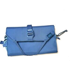 REI Shower Roll Small Deep Marine Hanging Toiletry Bag Travel Dopp Kit
